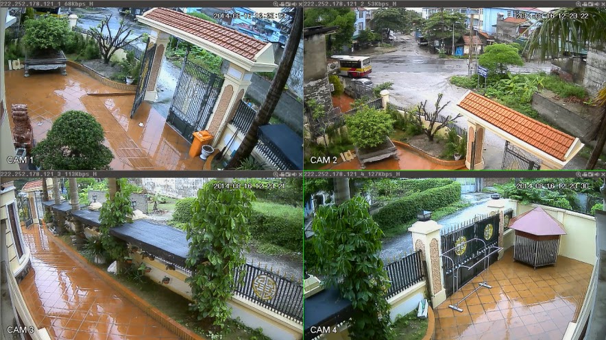 Thi công lắp đặt camera quan sát cho nhà phố